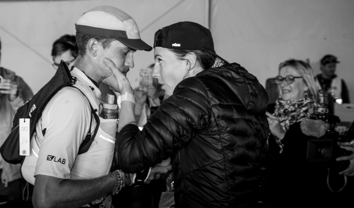 Alix Noblat assistance UTMB Mathieu Blanchard