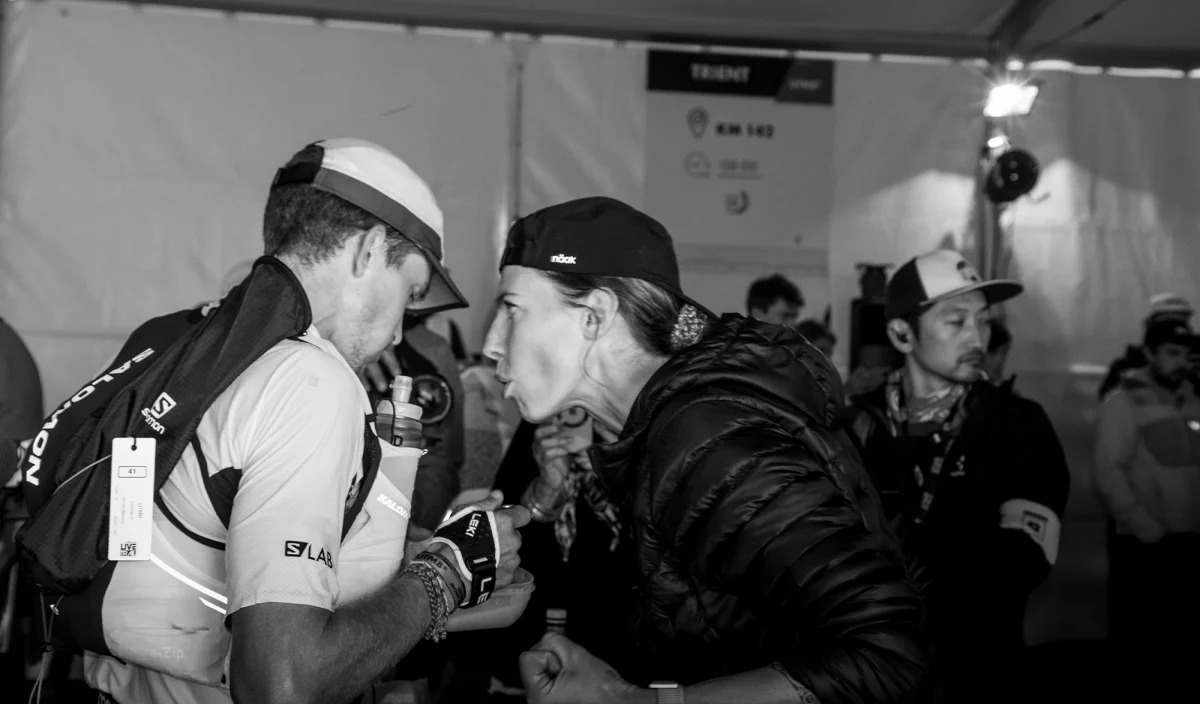 Alix Noblat assistance UTMB Mathieu Blanchard