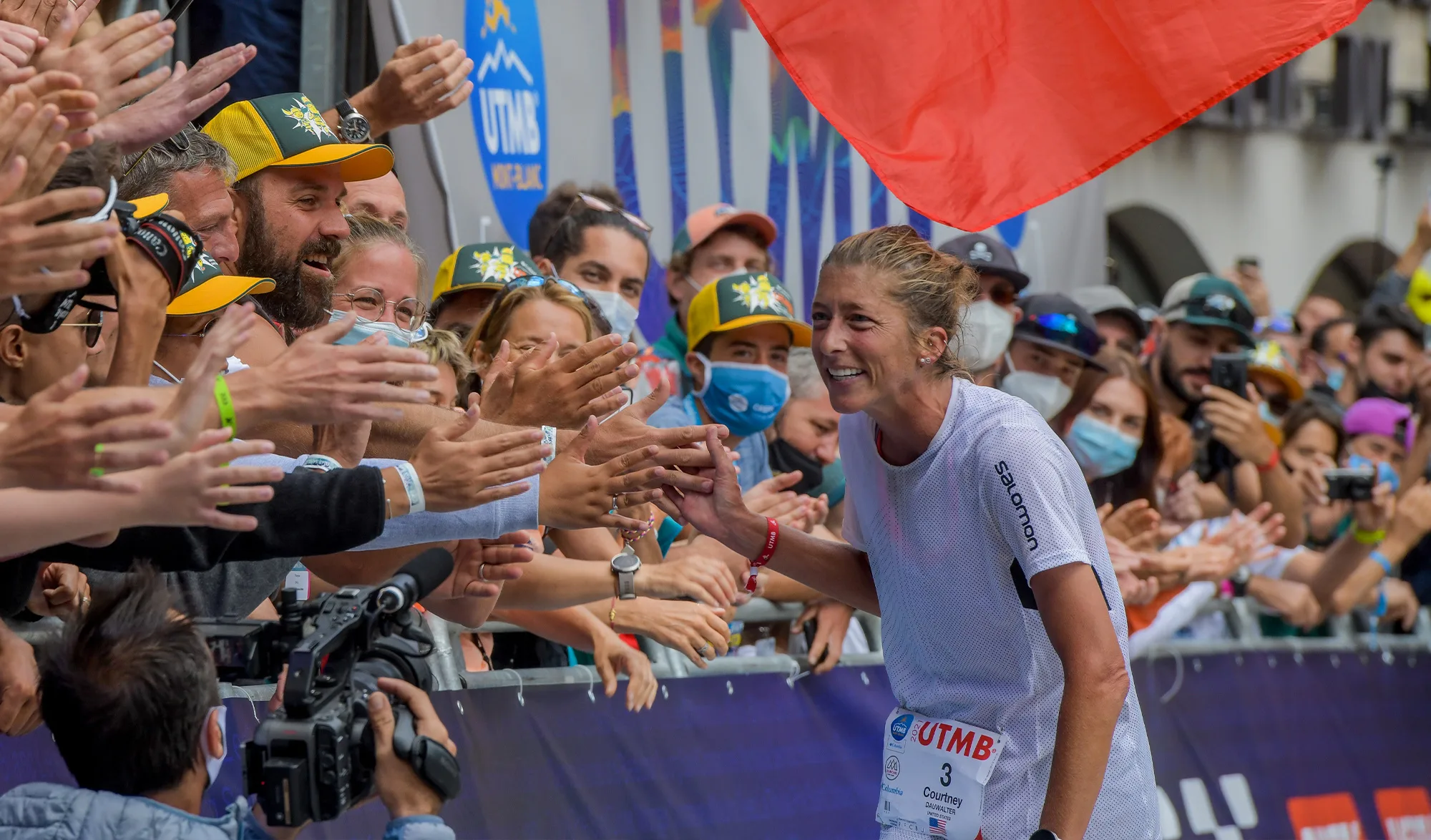 Courtney Dauwalte UTMB 2021