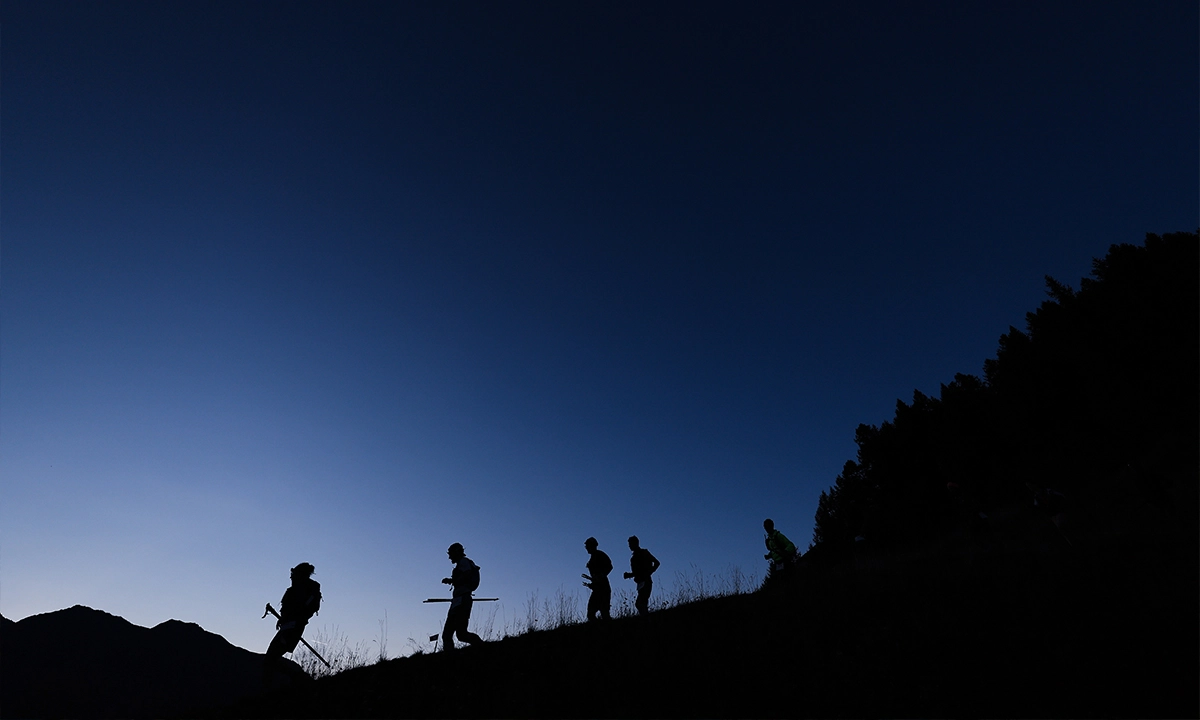 UTMB 2022 de nuit