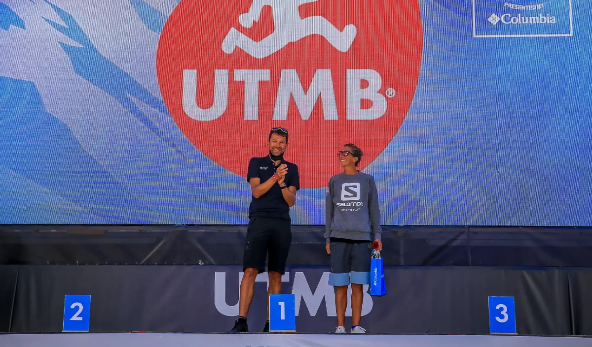 Podium UTMB