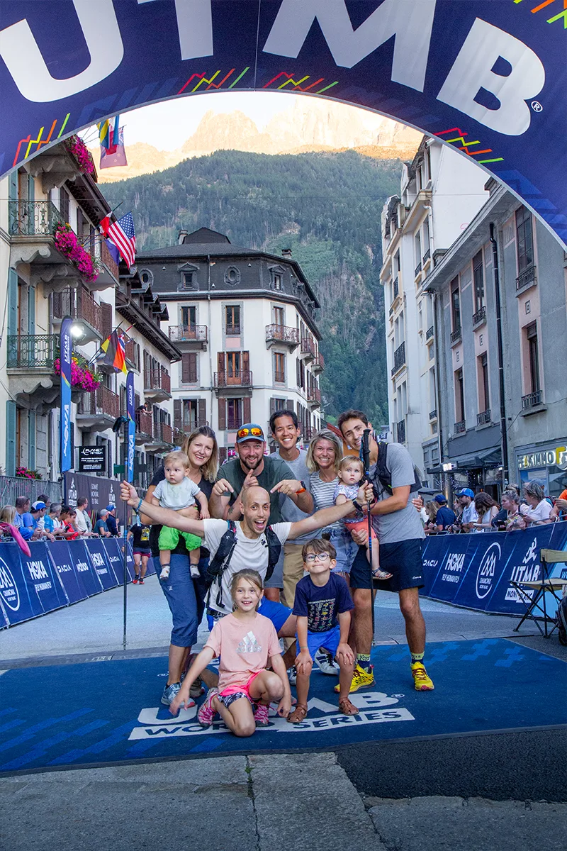 Yassine Moussali en famille arrivée TDS