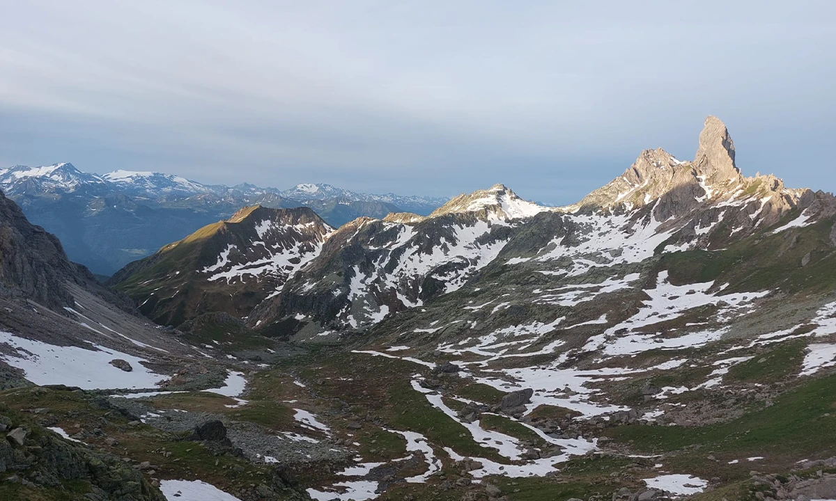 Paysage neige Hexatrek