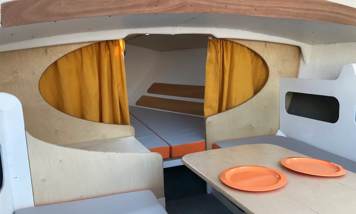 Interieur bateau insolite Batho