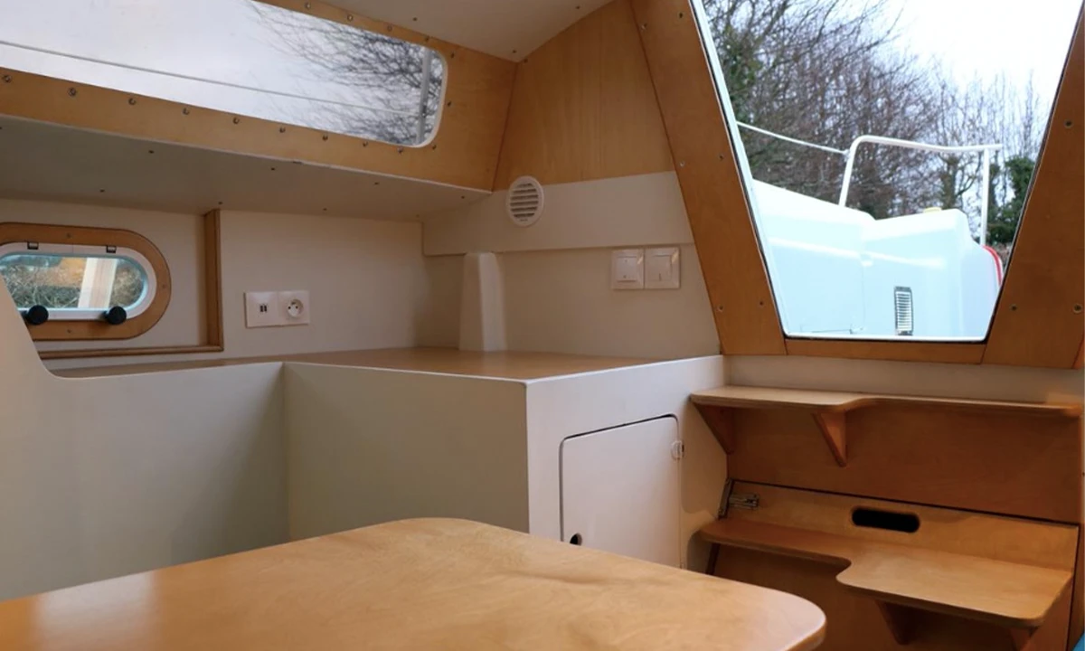 Interieur bateau insolite Batho
