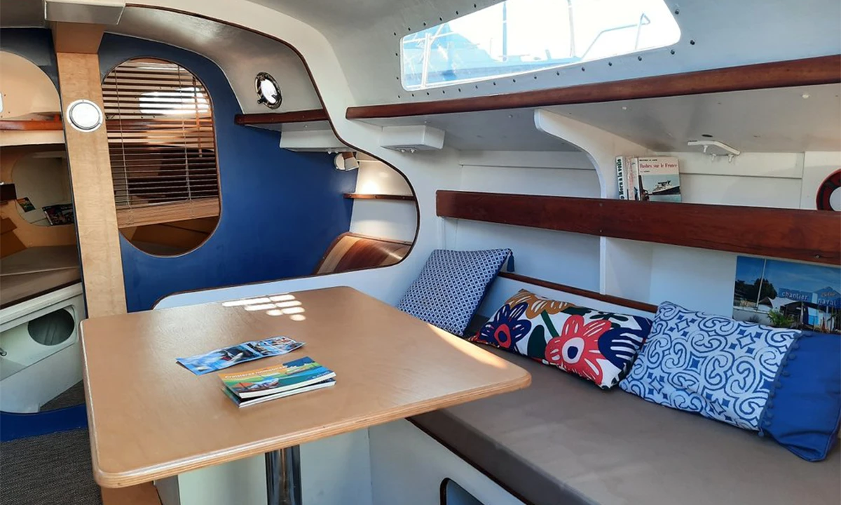 Interieur bateau insolite Batho