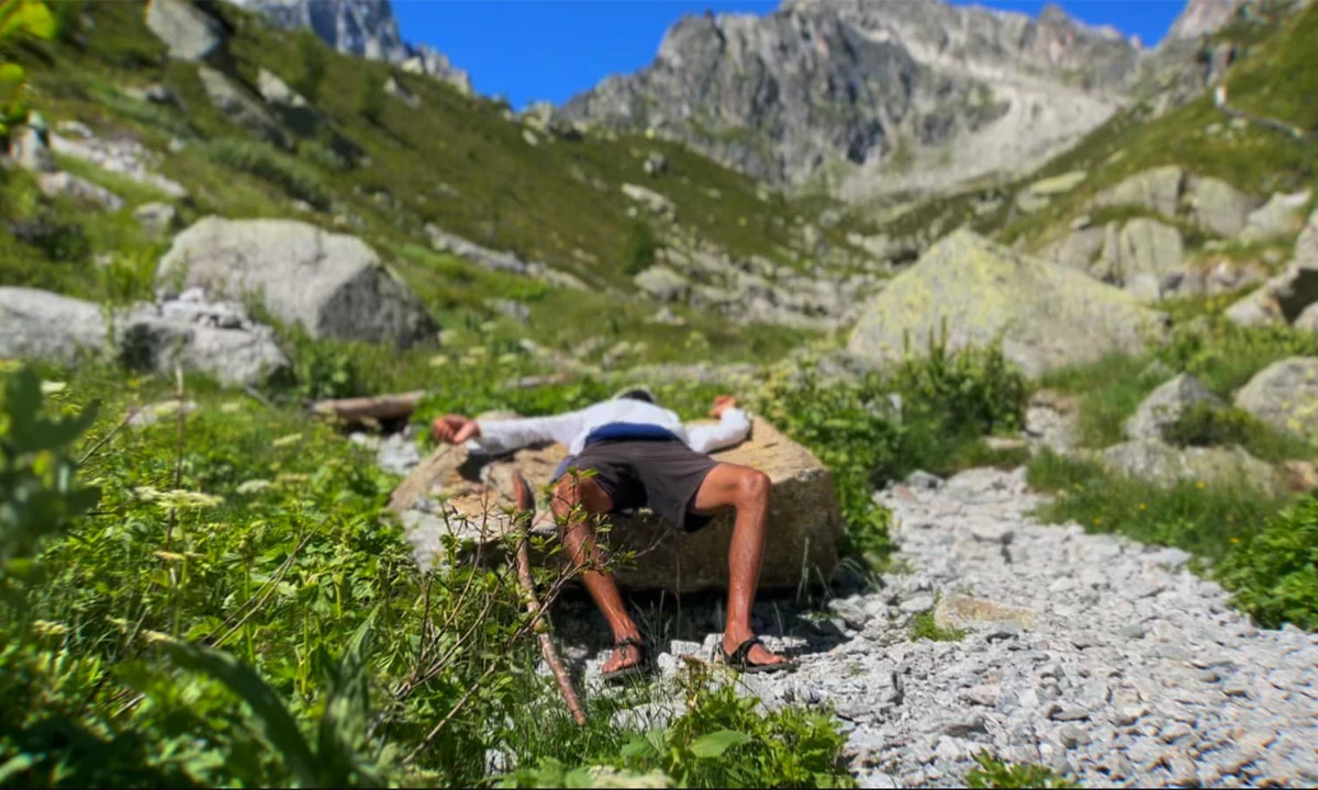 Muammer Yilmaz tour du mont blanc fatigue