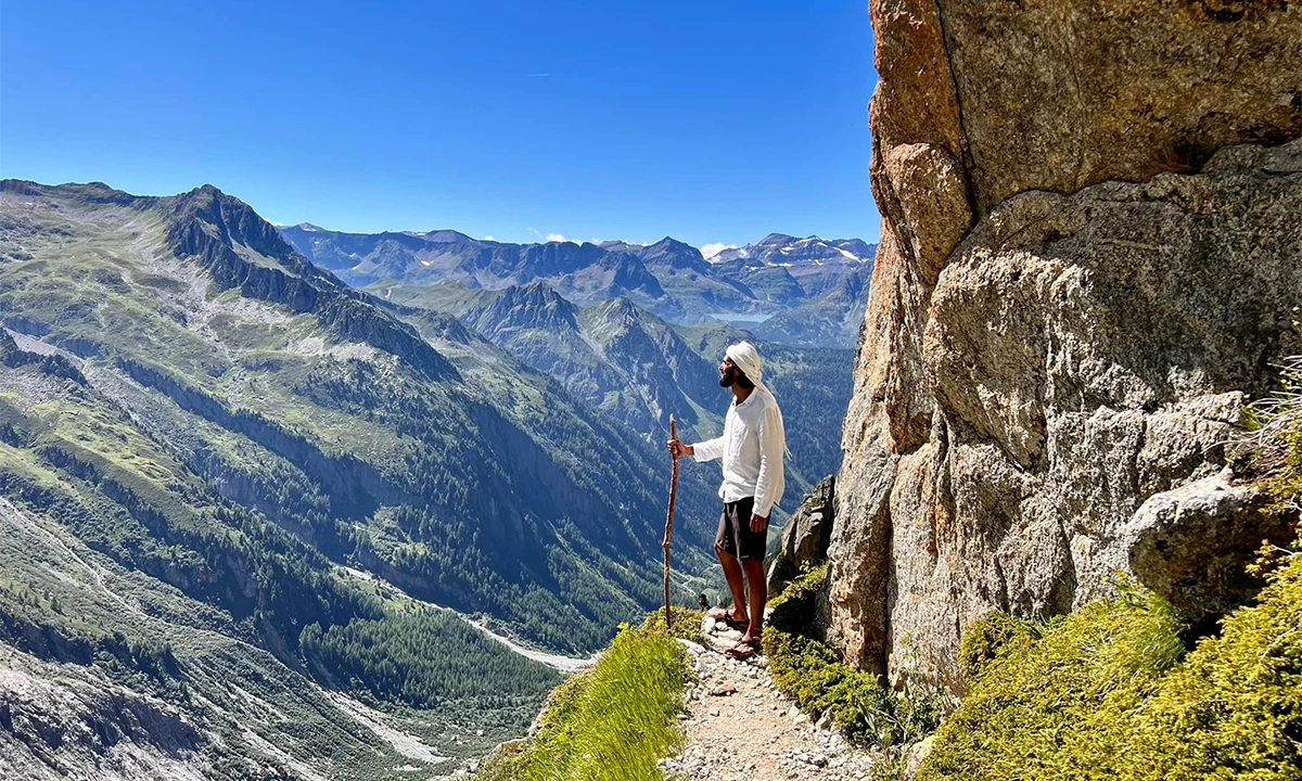 Muammer Yilmaz randonne tour du mont blanc