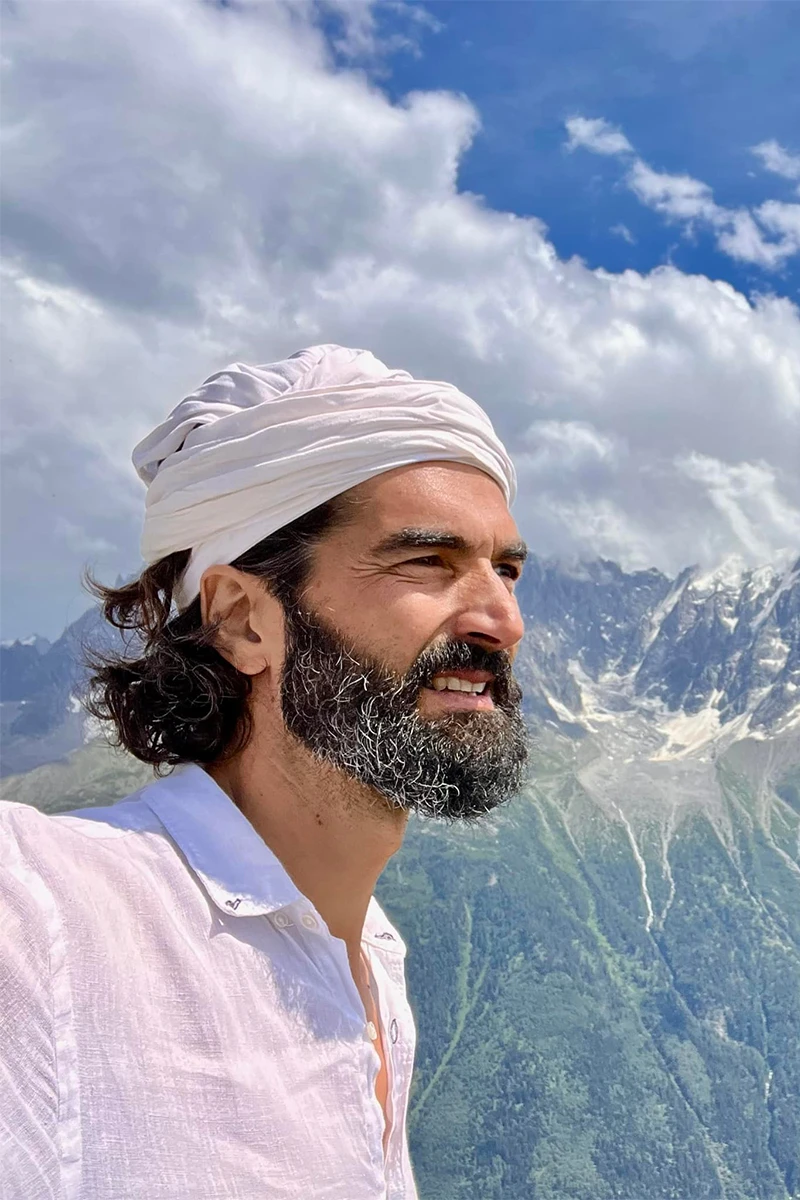 Muammer Yilmaz sefie Mont Blanc