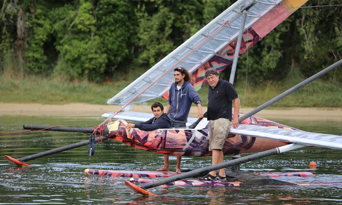 Odonate planeur a voile