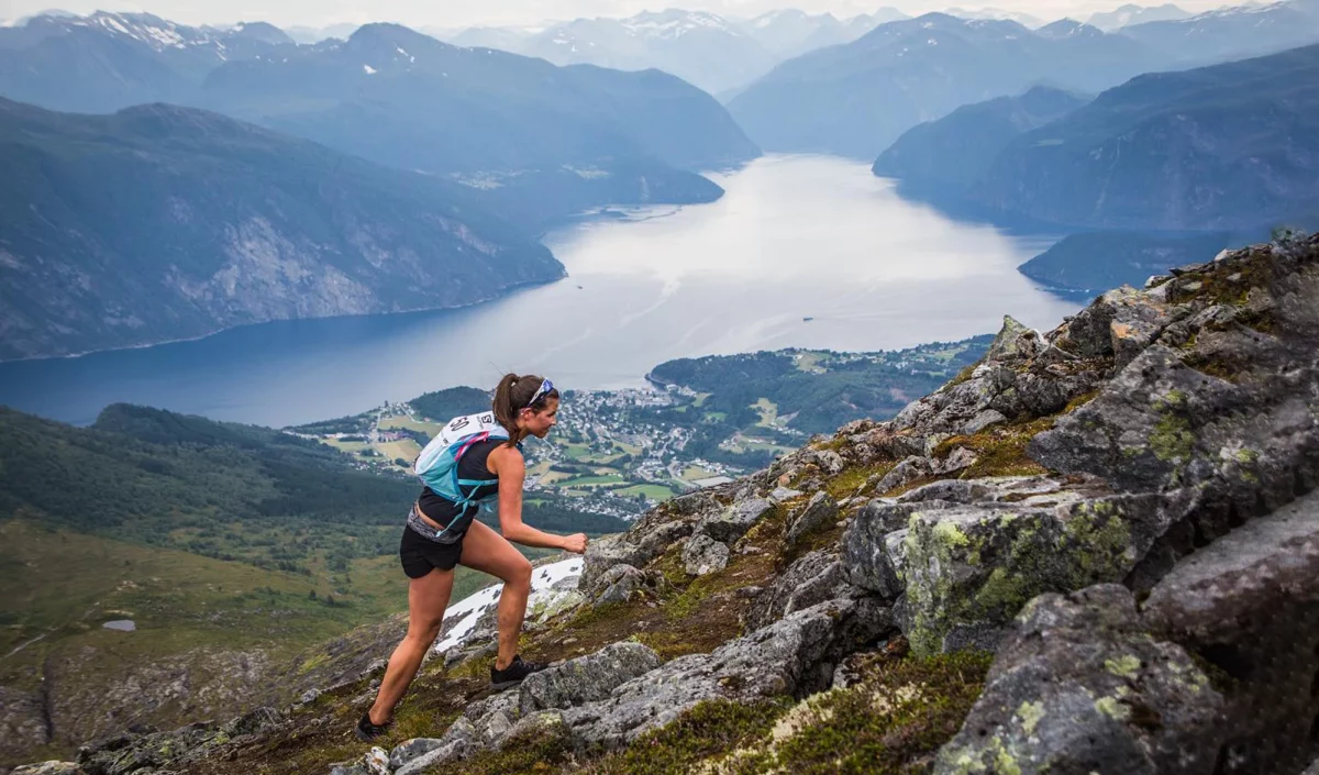 Stranda Fjord Trail Race paysages de Norvege