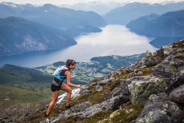 Stranda Fjord Trail Race paysages de Norvege