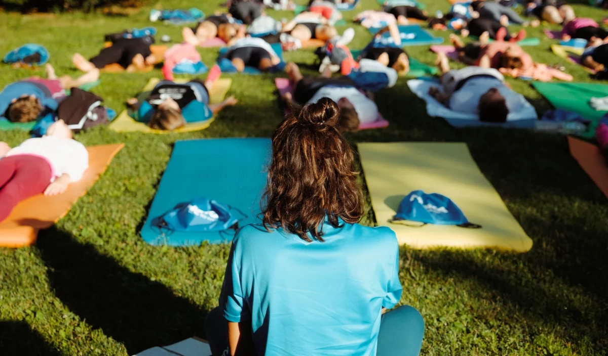 UTMB activite village yoga