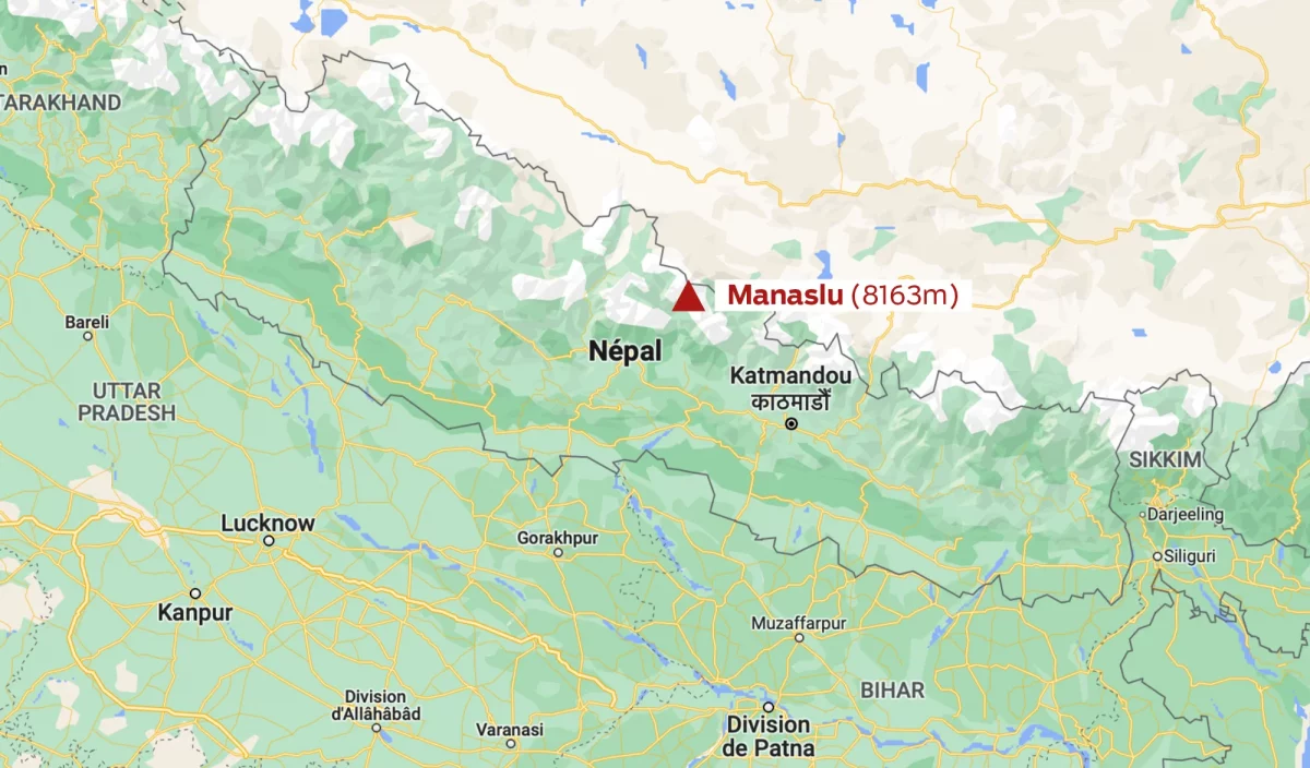 Carte Manaslu