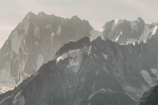 Massif du Mont-Blanc et Grandes Jorasses