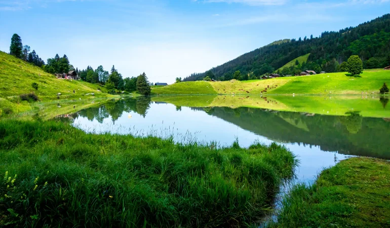 Lac des Confins à La Clusaz