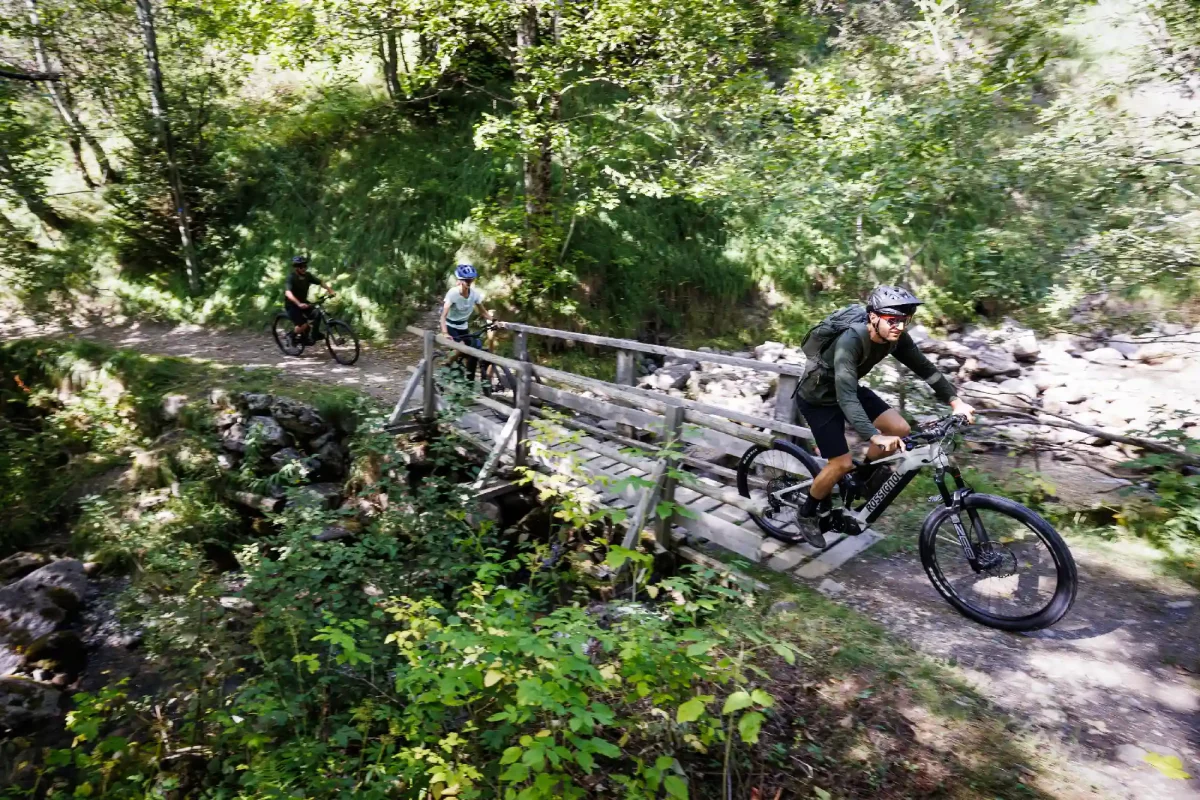 VTT à Saint-François Longchamp