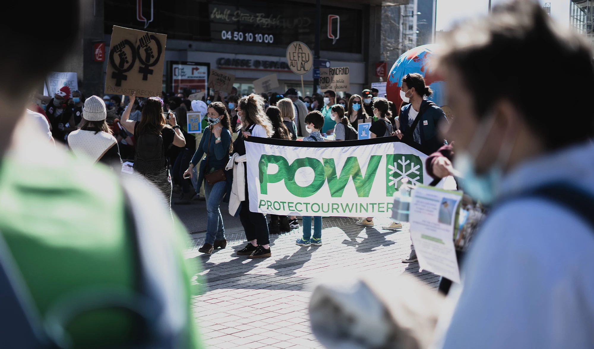 POW manifestation pour le climat