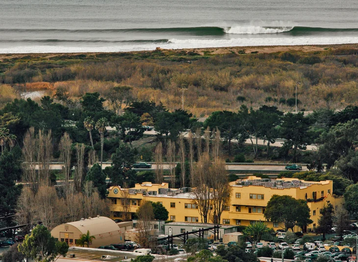 Le siège historique de Patagonia sur le campus Ventura, en Californie.