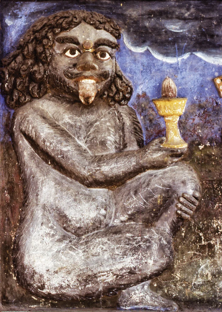 Photo d'un temple de Katmandou. (Collection Jeff Long)