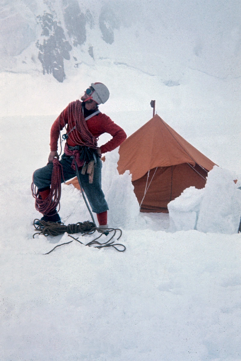 Gary Hemming tente bivouac alpinisme