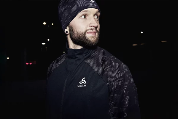 Jake Caterall - Odlo reflective collection