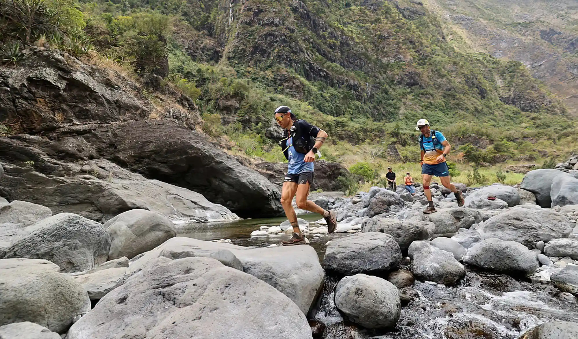 Beñat Marmissolle et Jean-Philippe Tschumi Grand Raid de la Réunion