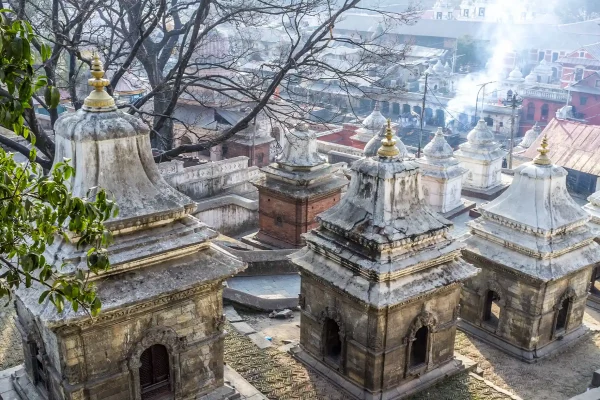 Pashupatinath, crémation Kathmandou