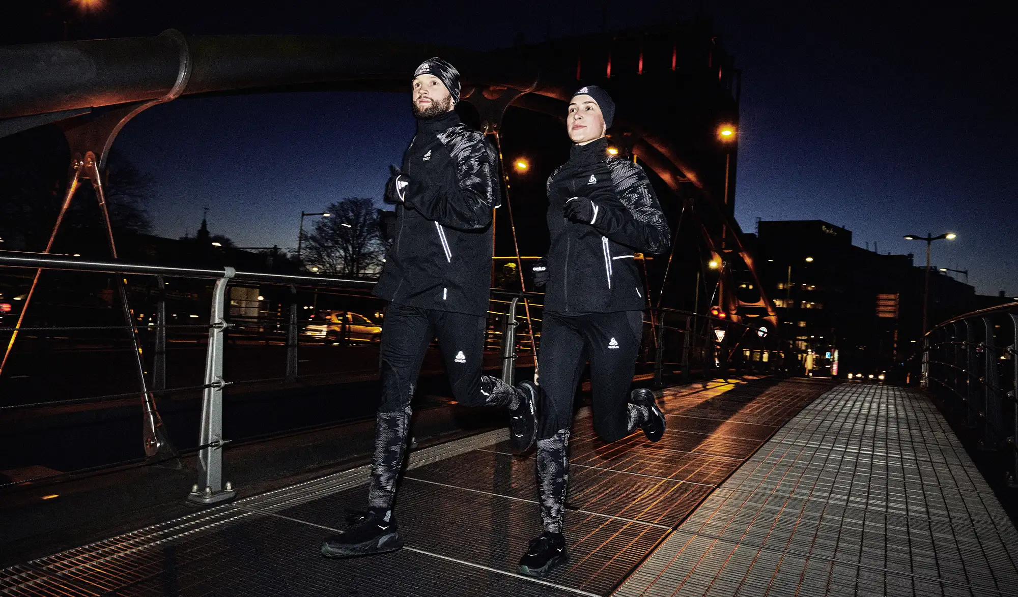 Running in the dark - Odlo reflective collection