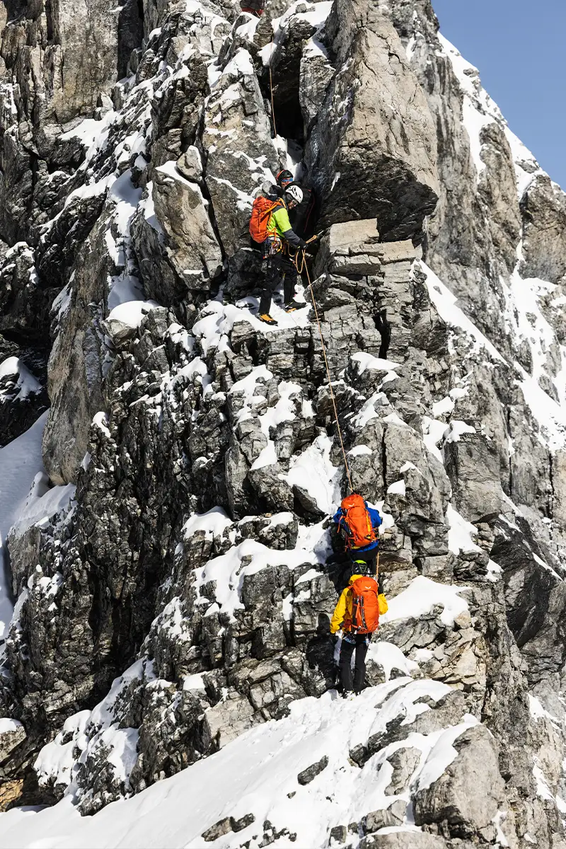 Gabriel Tschurtschenthaler cordée alpinisme