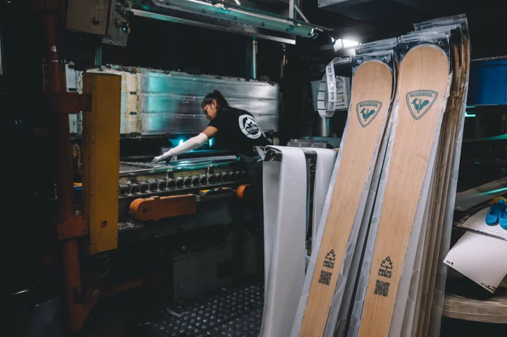 Usine Ski Rossignol recyclable