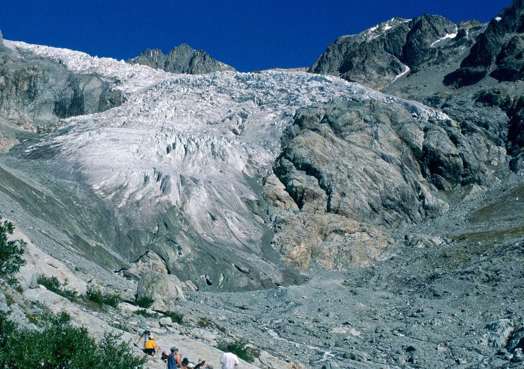 Glacier Blanc en 2002