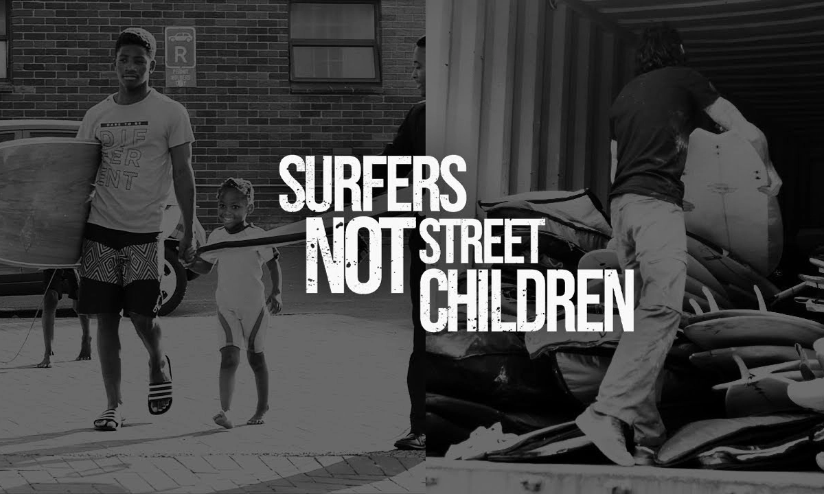 Surfers not street children