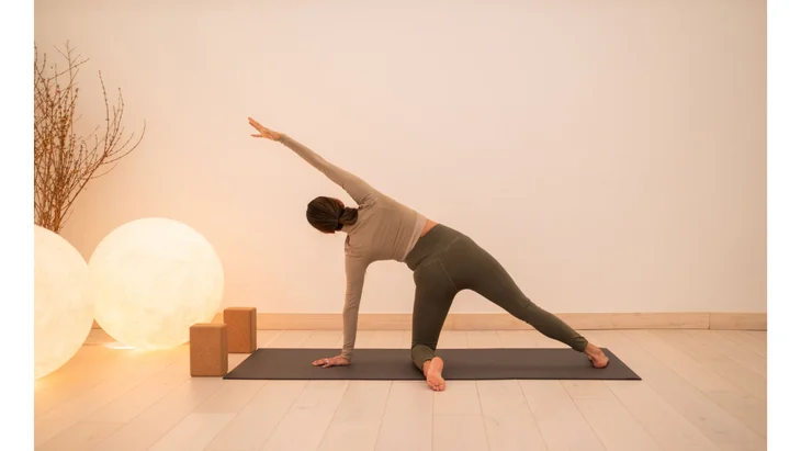Vasisthasana Variation - Yoga afterwork