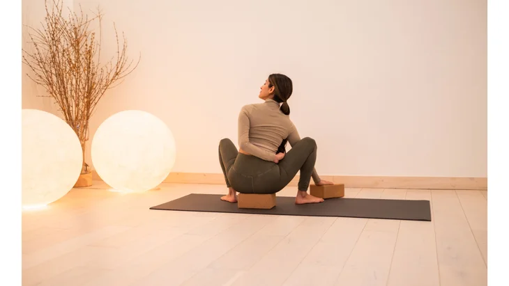 Malasana Variation - Yoga afterwork