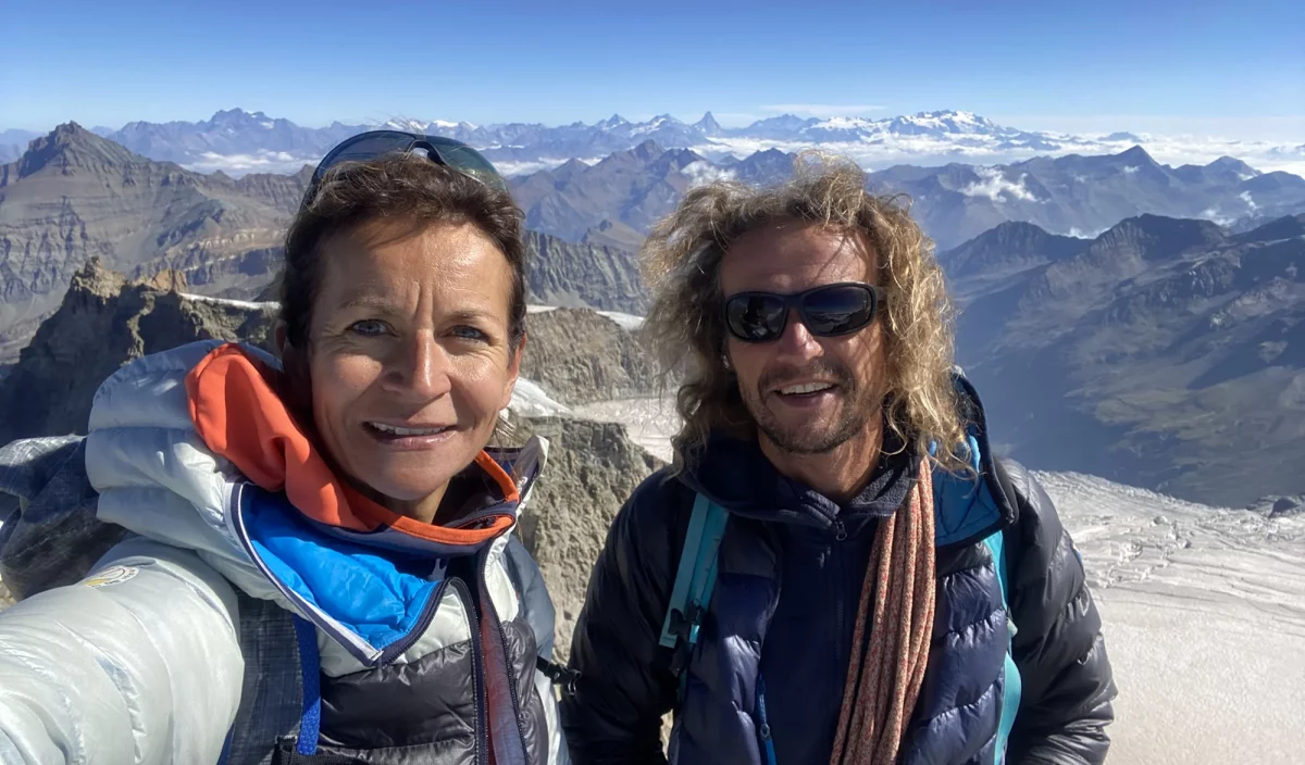 82x4000 Jordane Petit Lienard et son guide Frédéric Brehe