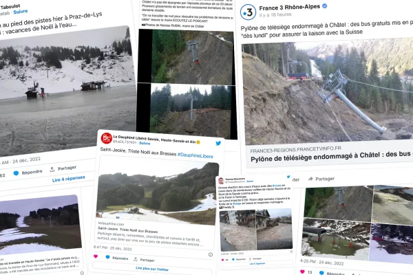 Inondations stations de ski 2022