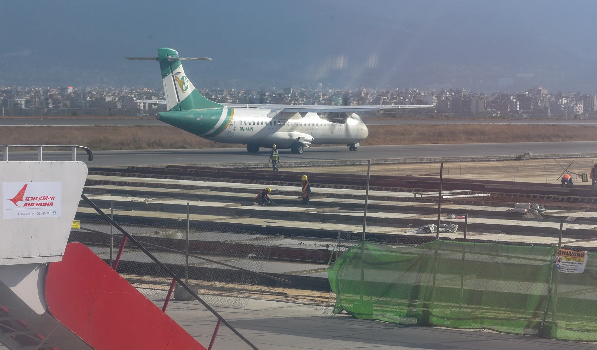 Bi-moteur ATR 72 de la compagnie aérienne Yeti Airlines