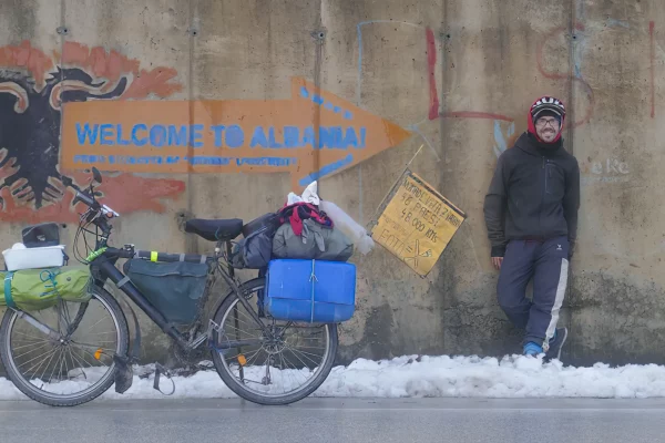 Bastien Delesalle 10 ans à vélo