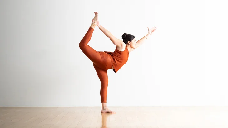 Natarajasana ou la posture du danseur