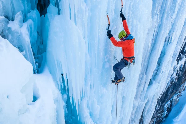 Escalade sur glace