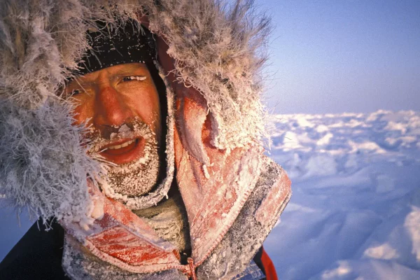 Portrait Borge Ousland expédition pole nord