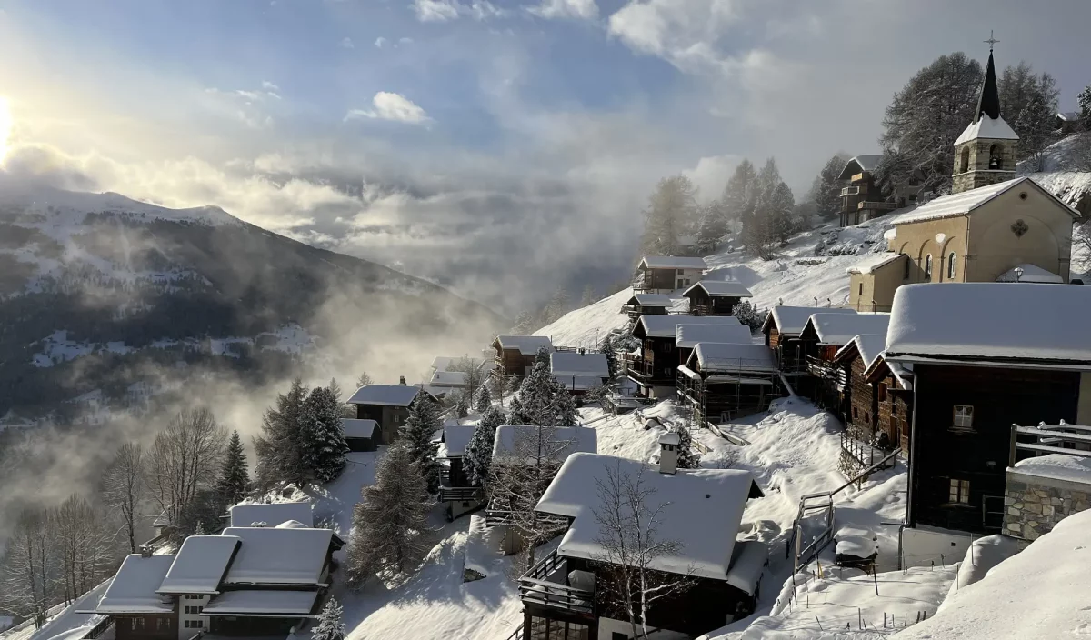 Village de Chandolin, Suisse