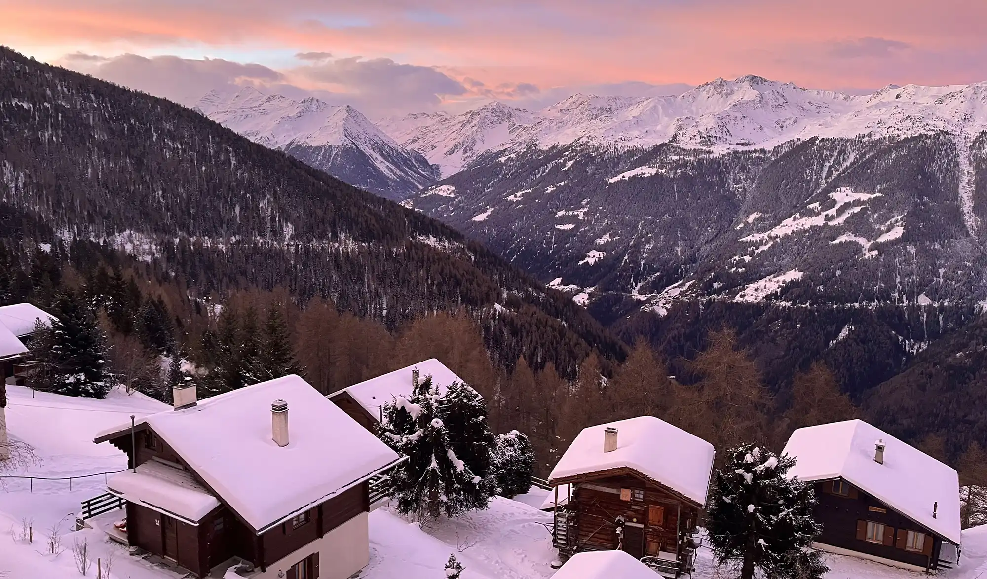 Village de Chandolin, Suisse