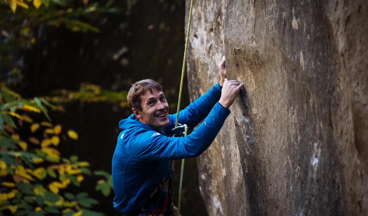 James Pearson escalade trad Annot