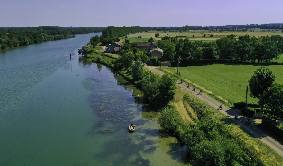 La Saône et Loire par La Voie Bleue