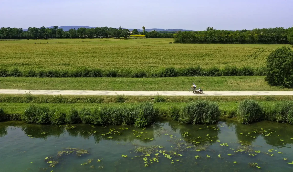 La Saône et Loire par La Voie Bleue