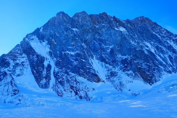 La face nord des Grandes Jorasses