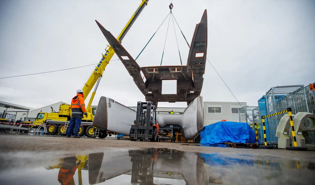 We explore bateau lin chantier