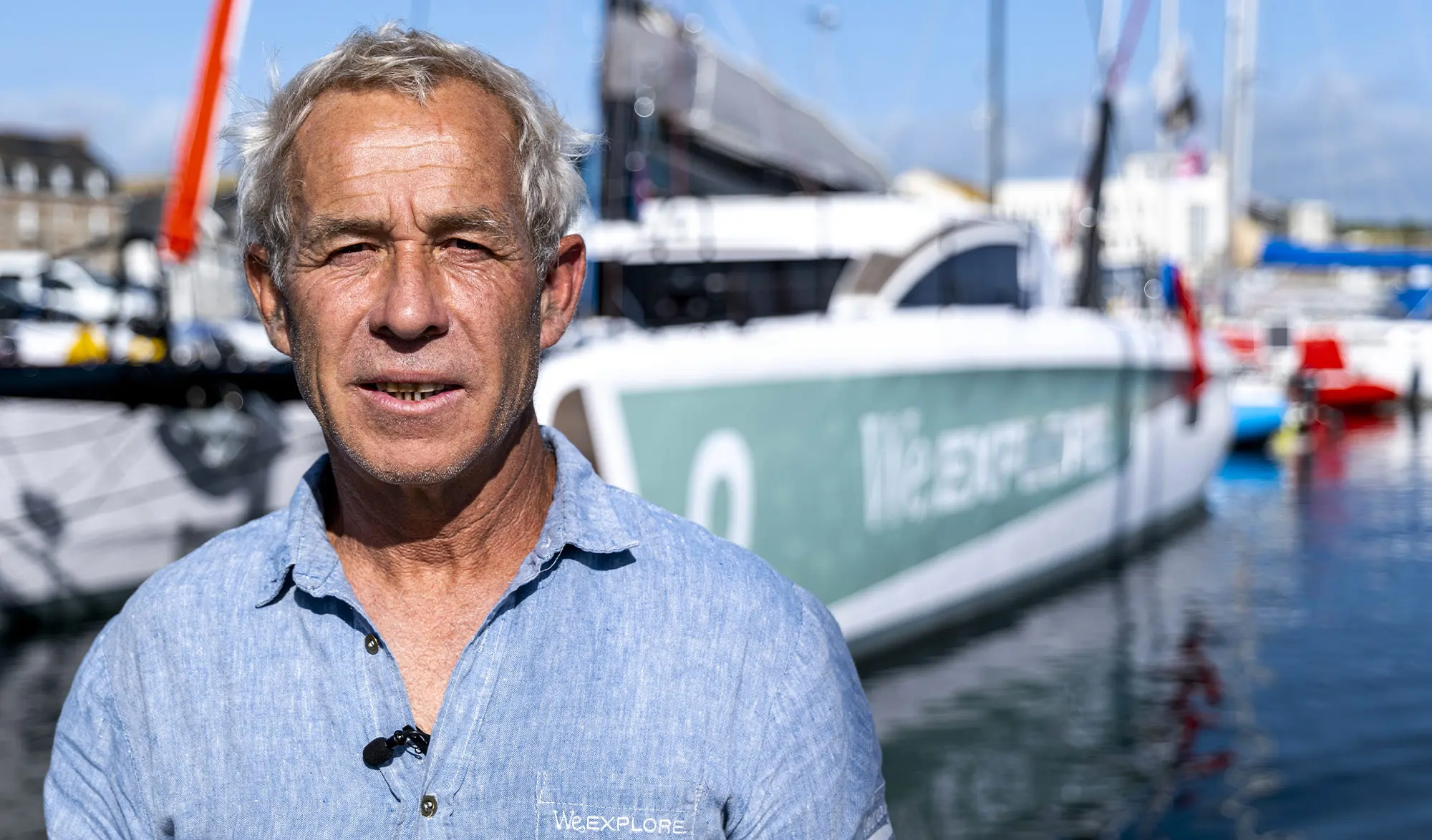 Roland Jourdain We explore bateau lin